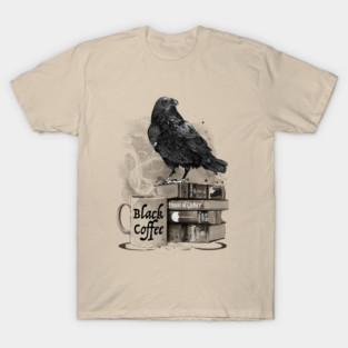 Coffee, Raven and Poe T-Shirt
