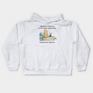 Winnie The Pooh Taco Tuesday Kids Hoodie