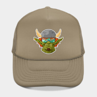 Smiling orc sticker Hat