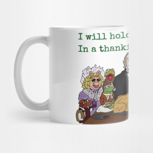 The Muppet Christmas Carol - Thankful Heart, large text Mug
