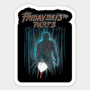 Friday the 13th Part III Sticker