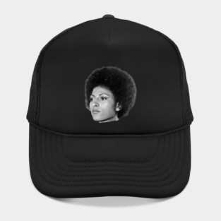 Pam Grier, Black Queen, Retro Black Film Actress Hat