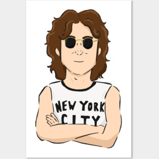John Lennon New York Posters and Art