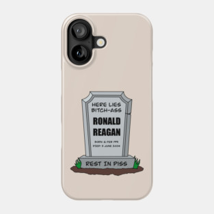 I Hate Ronald Raegan - Anti Republican - Liberal Phone Case