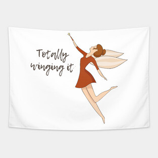 Totally Winging It, Cute Fairy Tapestry