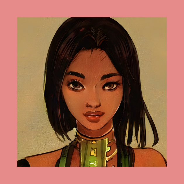 Black Anime girl by animegirlnft