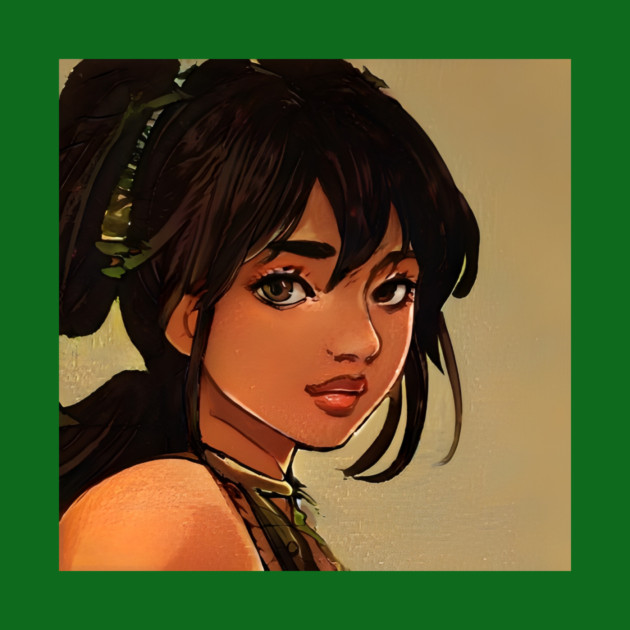 BLACK ANIME GIRl by animegirlnft