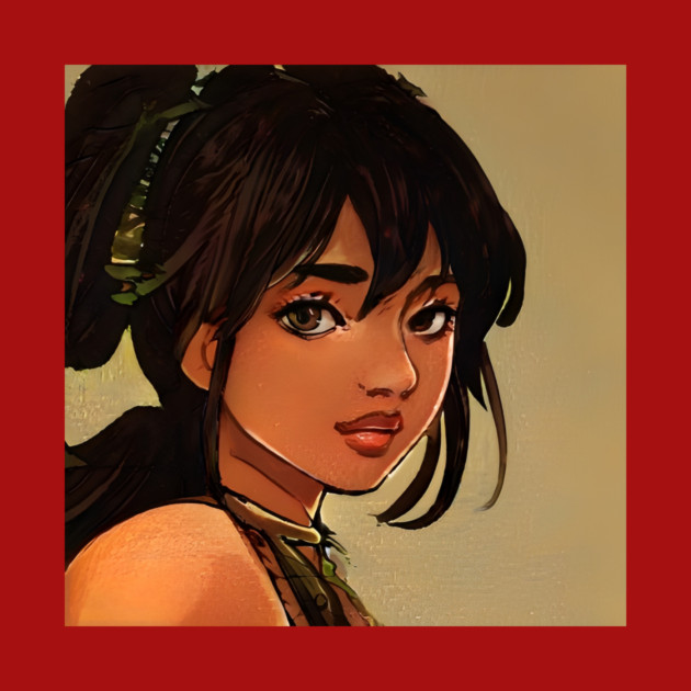 BLACK ANIME GIRl by animegirlnft