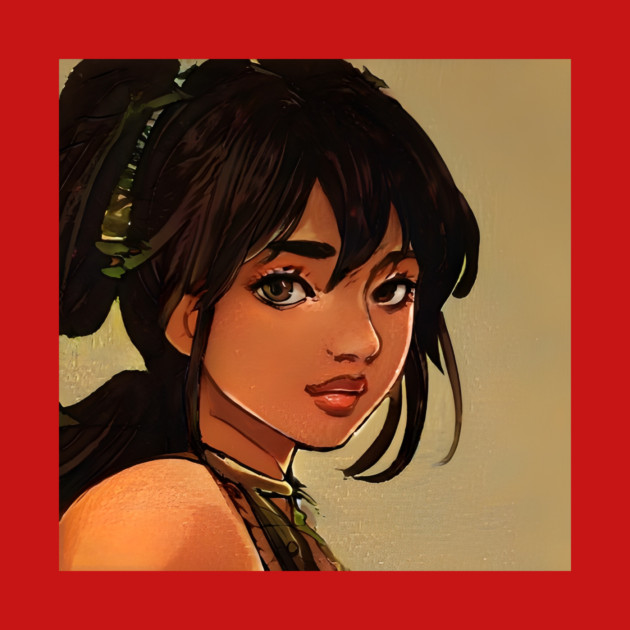 BLACK ANIME GIRl by animegirlnft