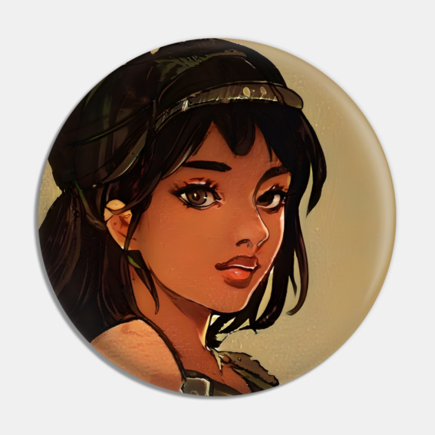 black anime girl Pin by animegirlnft