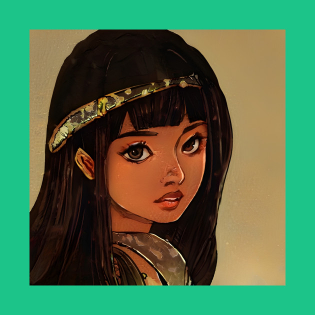 Black Anime Girl by animegirlnft