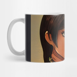 BLACK ANIME GIRL Mug