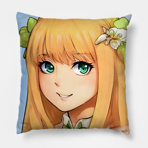 ANIME GIRL Pillow by animegirlnft