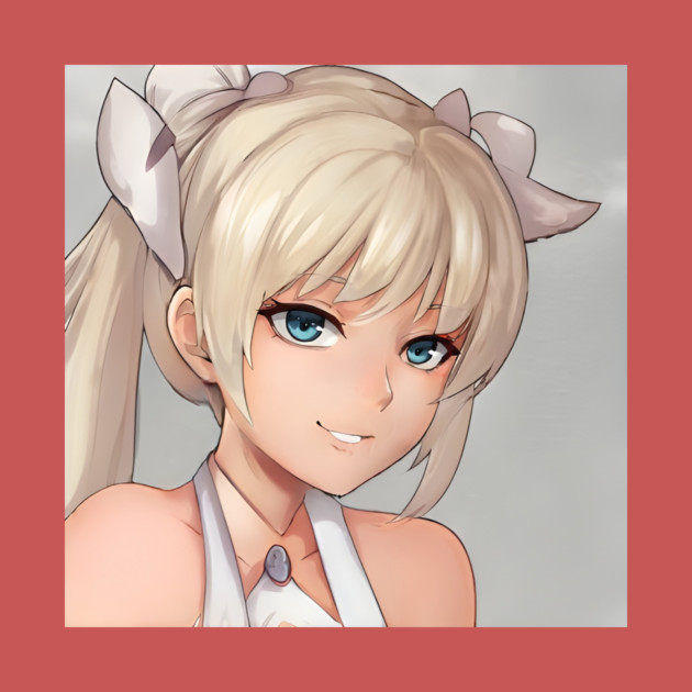 White Hair Anime Girl by animegirlnft