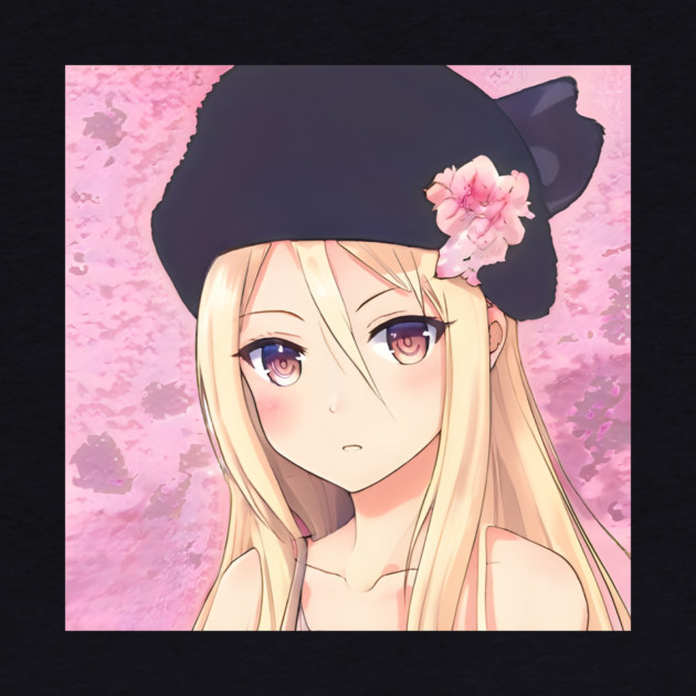 Brown Hair Anime Girl by animegirlnft