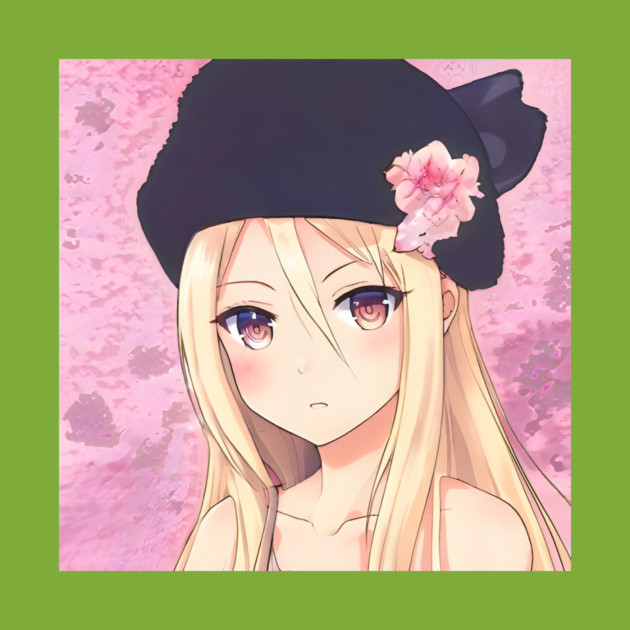 Brown Hair Anime Girl by animegirlnft