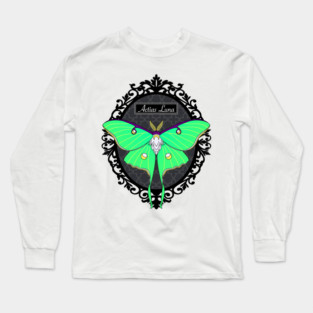 Luna Moth in a Frame Long Sleeve T-Shirt