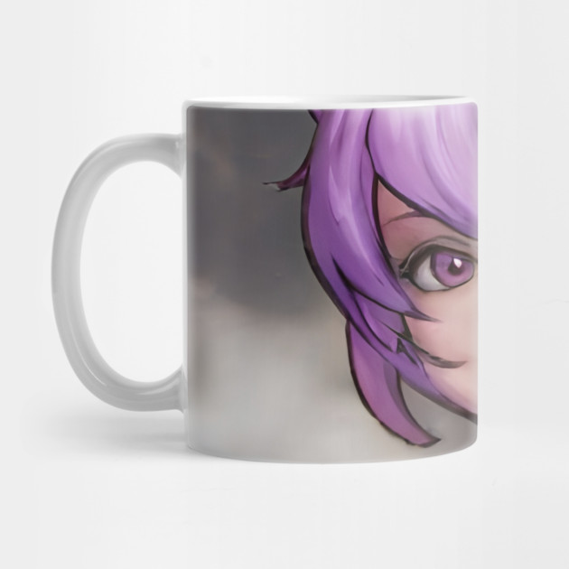 Purple Hair Anime Girl by animegirlnft