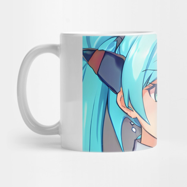 Blue eye Anime Girl by animegirlnft