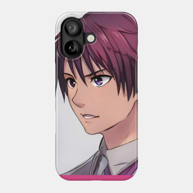 Pink Hair Anime Boy Phone Case by animegirlnft