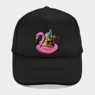 Tiger Flamingo, Tropical Vibes Hat