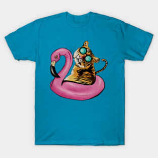 Tiger Flamingo, Tropical Vibes T-Shirt