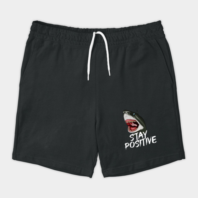 Shark, Stay Positive, Motivational by logiamerch