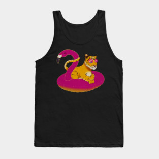 Tiger Flamingo, Flamingos Tank Top