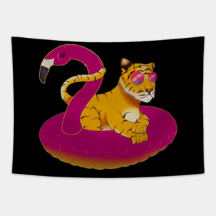Tiger Flamingo, Flamingos Tapestry
