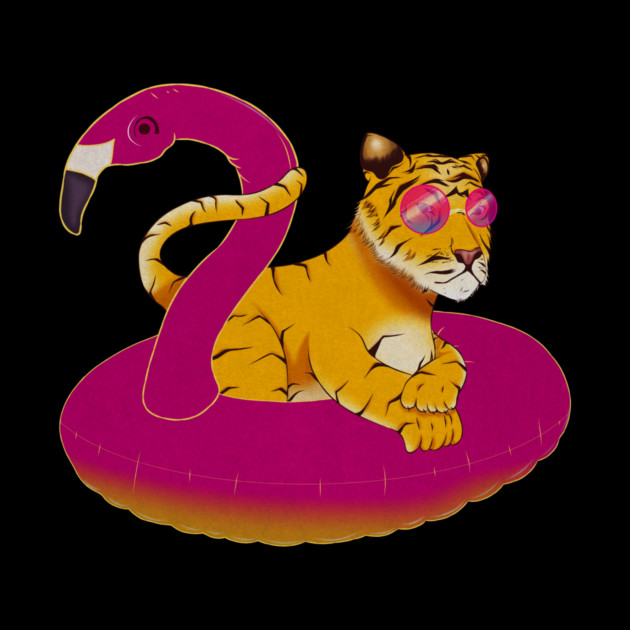 Tiger Flamingo, Flamingos by logiamerch
