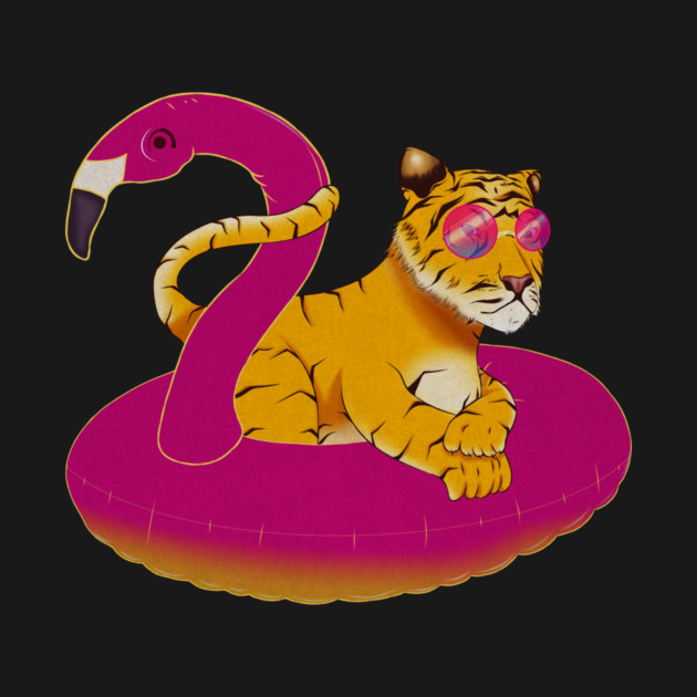 Tiger Flamingo, Flamingos by logiamerch