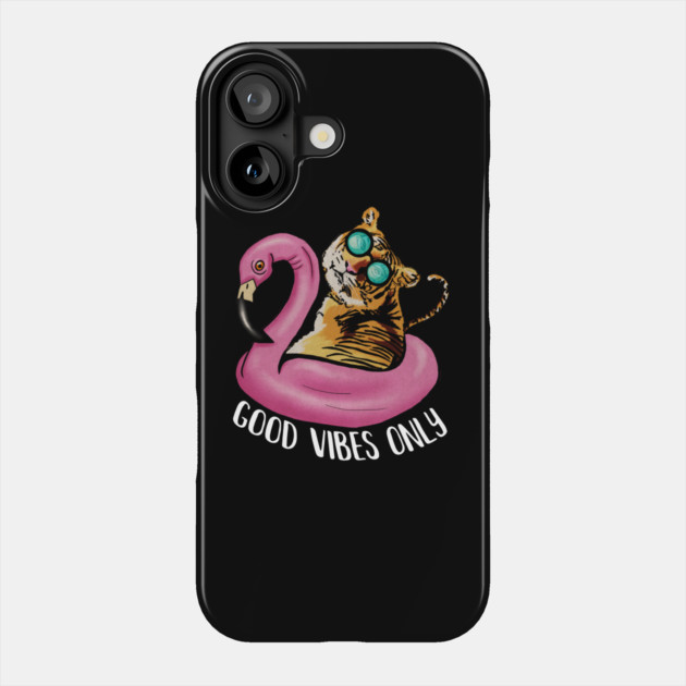 Tiger Flamingo, Flamingos Phone Case by logiamerch