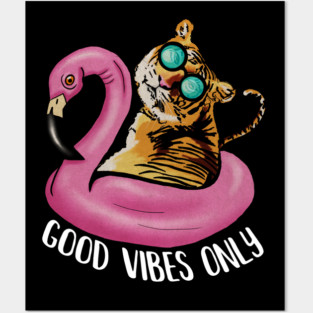 Tiger Flamingo, Flamingos Posters and Art