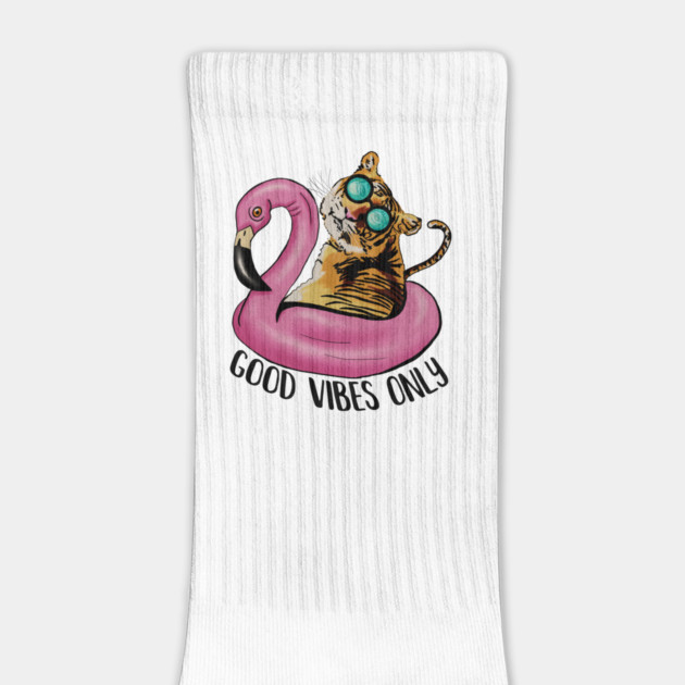 Tiger and Flamingo, Tropical by logiamerch