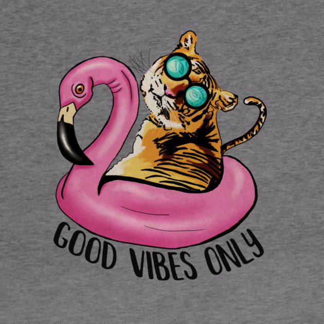 Tiger and Flamingo, Tropical by logiamerch