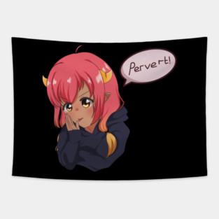 Funny Anime Girl, Saying Tapestry