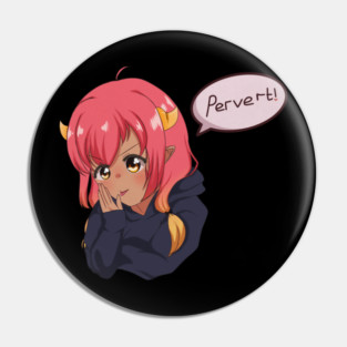 Funny Anime Girl, Saying Pin