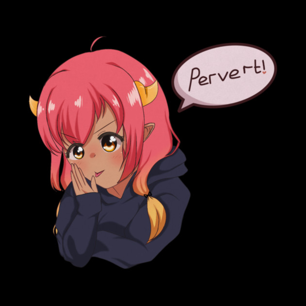 Funny Anime Girl, Saying by logiamerch