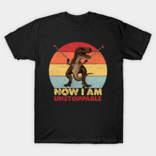 Funny T rex, with Pincers, Dinosaur, Unstoppable T-Shirt