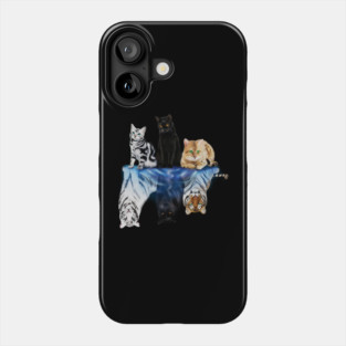 Cats and Big Cats Motivational Motivational Phone Case