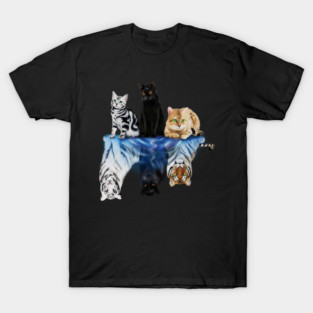 Cats and Big Cats Motivational Motivational T-Shirt