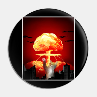 Funny Cat, Destroying Pin