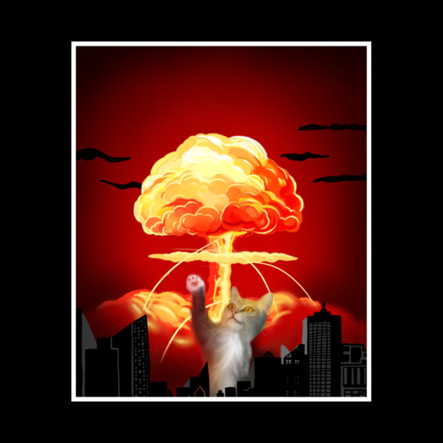 Funny Cat, Destroying by logiamerch