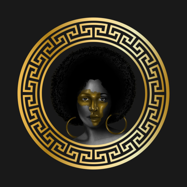 Afro Woman, Poud African Woman by logiamerch