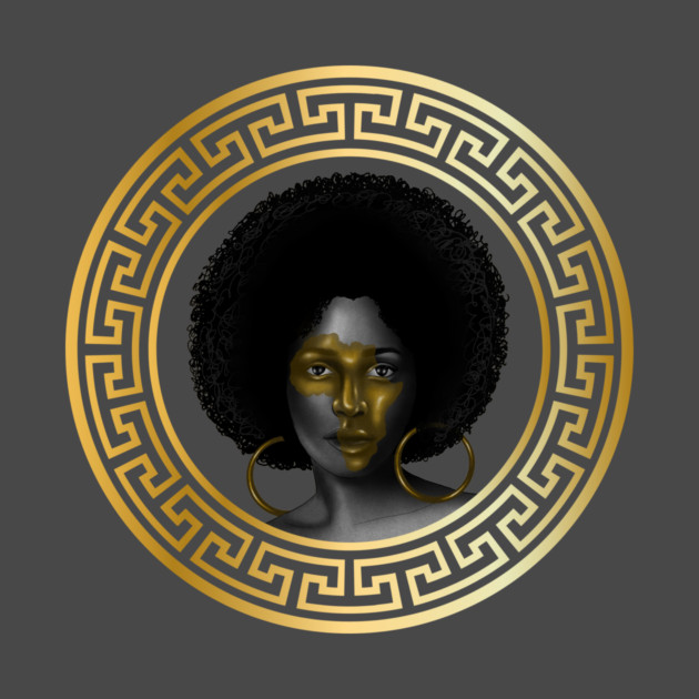 Afro Woman, Poud African Woman by logiamerch