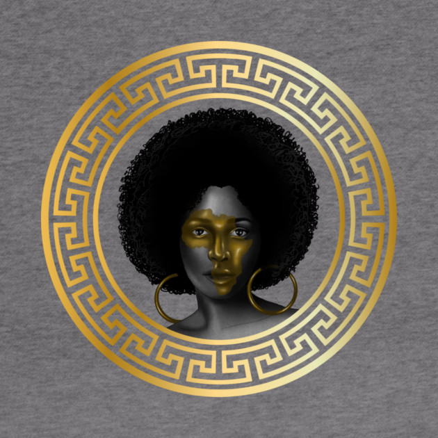 Afro Woman, Poud African Woman by logiamerch