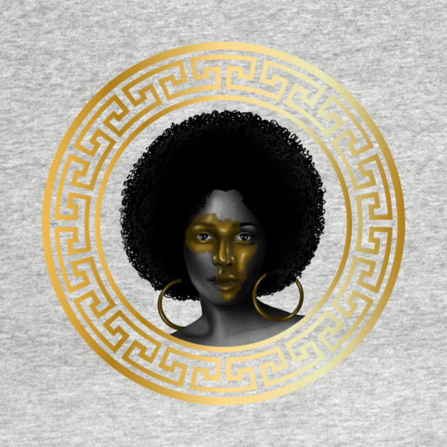 Afro Woman, Poud African Woman by logiamerch
