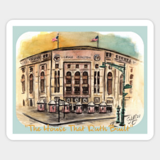 The House That Ruth Built Sticker