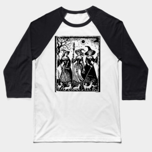 Medieval Witches #1 Baseball T-Shirt