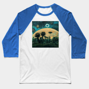 Starry Night in Kashyyyk Baseball T-Shirt